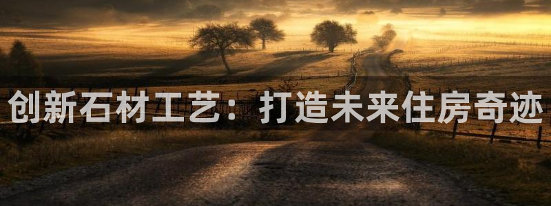意昂集团官网：创新石材工艺：打造未来住房奇迹