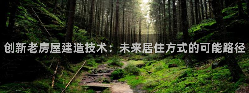 意昂体育3招商电话地址查询：创新老房屋建造技术：未来居住方式的可能路径