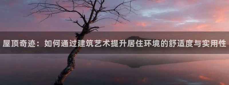 意昂3集团简介：屋顶奇迹：如何通过建筑艺术提升居住环境的舒适度与实用性
