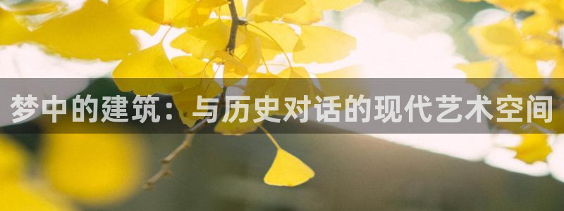 意昂体育3是干嘛的公司：梦中的建筑：与历史对话的现代艺术空间