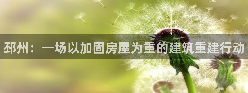 意昂体育3招商电话：邳州：一场以加固房屋为重的建筑重建行动