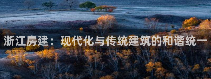 意昂3集团E.ON：浙江房建：现代化与传统建筑的和谐统一