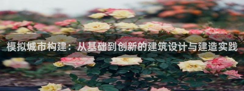 意昂体育3招商电话是多少啊：模拟城市构建：从基础到创新的建筑设计与建造实践
