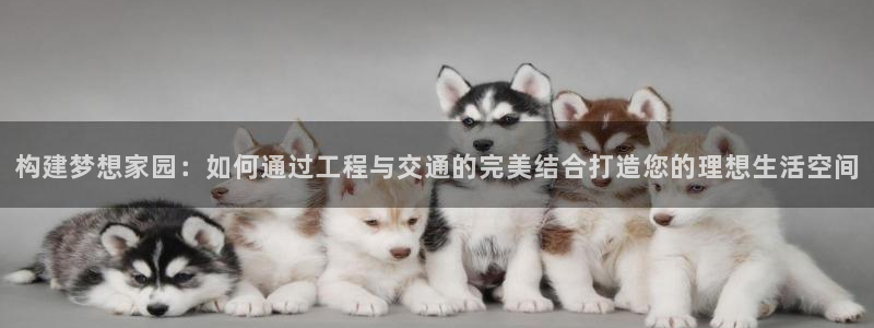 意昂体育3招商电话地址：构建梦想家园：如何通过工程与交通的完美结合打造您的理想生活空间